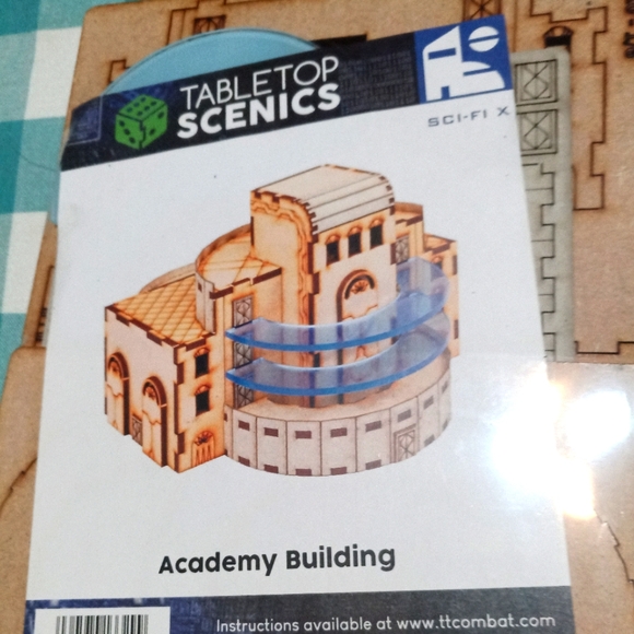 NWT Academy Building Tabletop Scenics TTCOMBAT - Picture 1 of 3
